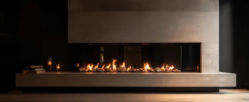 Gas Fireplace Ember Bed Design Services in El Cajon, California