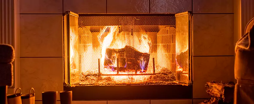 Mendota Hearth Landscape Fireplace Installation in El Cajon, California